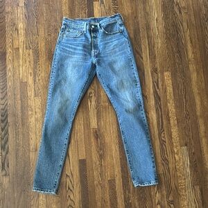 Levi's 501 Skinny Blue Jeans- Women’s Size 27x32